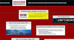 Desktop Screenshot of macrodynamics.com.au